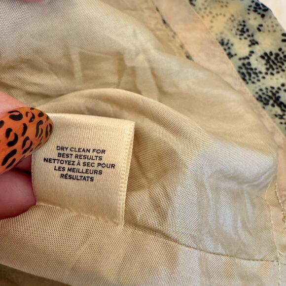 Moulinette Soeurs Anthropologie Silk Strappy Mini Dress 6 - Picture 12 of 15